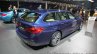 2017 BMW 5 Series Touring rear three quarters right side at the IAA 2017