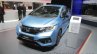 2017 Honda Jazz (facelift) front three quarters at the IAA 2017