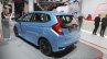 2017 Honda Jazz (facelift) rear three quarters at the IAA 2017