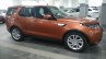 2017 Land Rover Discovery front three quarters right side spy shot