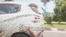 2017 Mahindra KUV100 (facelift) rear quarter panel spy shot