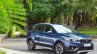 2017 Maruti S-Cross facelift front three quarters Nexa Blue