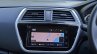 2017 Maruti S-Cross facelift touchscreen