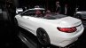 2017 Mercedes-AMG S 63 Cabriolet (facelift) rear three quarters left side at the IAA 2017