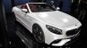 2017 Mercedes-AMG S 63 Cabriolet (facelift) three quarters at the IAA 2017