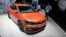 2017 VW Polo TGI R-Line front three quarters at the IAA 2017