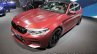 2018 BMW M5 First Edition front three quarters left side at the IAA 2017 - Live