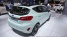 2018 Ford Fiesta Titanium rear three quarters right at IAA 2017