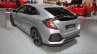 2018 Honda Civic diesel rear three quarters at IAA 2017