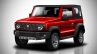 2018 Suzuki Jimny soft-top red rendering