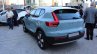 2018 Volvo XC40 blue rear left quarter