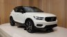 2018 Volvo XC40 white front right quarter