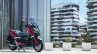 2018 Yamaha X-Max-125 action front right quarter