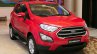 Accessorised 2018 Ford EcoSport front three quarters