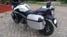 Bajaj Dominar with aluminium panniers rear left quarter