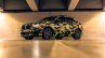 Camouflaged BMW X2 low quarter snapped Milano Fashion Show