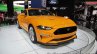 Euro-spec 2018 Ford Mustang GT front three quarters left showcased at IAA 2017