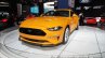 Euro-spec 2018 Ford Mustang GT front three quarters showcased at IAA 2017