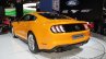 Euro-spec 2018 Ford Mustang GT rear three quarter left showcased at IAA 2017