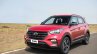 Hyundai Creta Sport front three quarters left side in motion