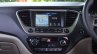 Hyundai Verna 2017 test drive review centre console