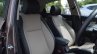 Hyundai Verna 2017 test drive review front seats