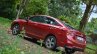 Hyundai Verna 2017 test drive review left rear side angle