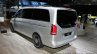 Mercedes V-Class Exclusive Edition rear three quarters at the IAA 2017