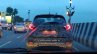 Renault Captur Spied rear view with LED tail lamp signature