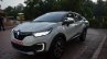 Renault Captur front three quarters white