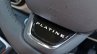 Renault Captur test drive review Platine badge steering wheel