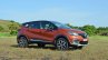 Renault Captur test drive review front three quarters