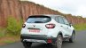 Renault Captur test drive review rear three quarters action shot