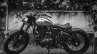 Royal Enfield Classic 500 RE-500 Basic by Rajputana Customs left side black and white