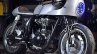 Royal Enfield Continental GT Silver Bullet by white collar bike