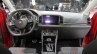 Skoda Karoq dashboard touchscreen steering wheel showcased at IAA 2017