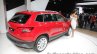 Skoda Karoq rear three quarters right showcased at IAA 2017