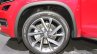 Skoda Kodiaq Sportline alloy wheel at IAA 2017