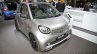 Smart BRABUS 15th anniversary edition front three quarters at IAA 2017