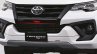 Toyota Fortuner TRD Sportivo front bumper spoiler