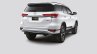 Toyota Fortuner TRD Sportivo rear three quarters