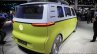 VW I.D Buzz concept rear quarter showcased at the IAA 2017