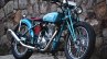 Vintage Royal Enfield Classic 500 Puranam Designs front right quarter