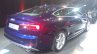 2017 Audi S5 Sportback blue rear three quarters right side