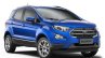 2018 Ford EcoSport facelift India-spec front three quarters