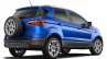 2018 Ford EcoSport facelift India-spec rear three quarters view