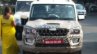 2018 Mahindra Scorpio facelift spy picture front