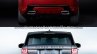 2018 Range Rover Sport vs. 2014 Range Rover Sport rear