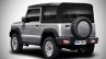 2018 Suzuki Jimny rear soft top Rendering