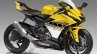 2018 Yamaha R-09 Renedering by SuperStreetBike yellow